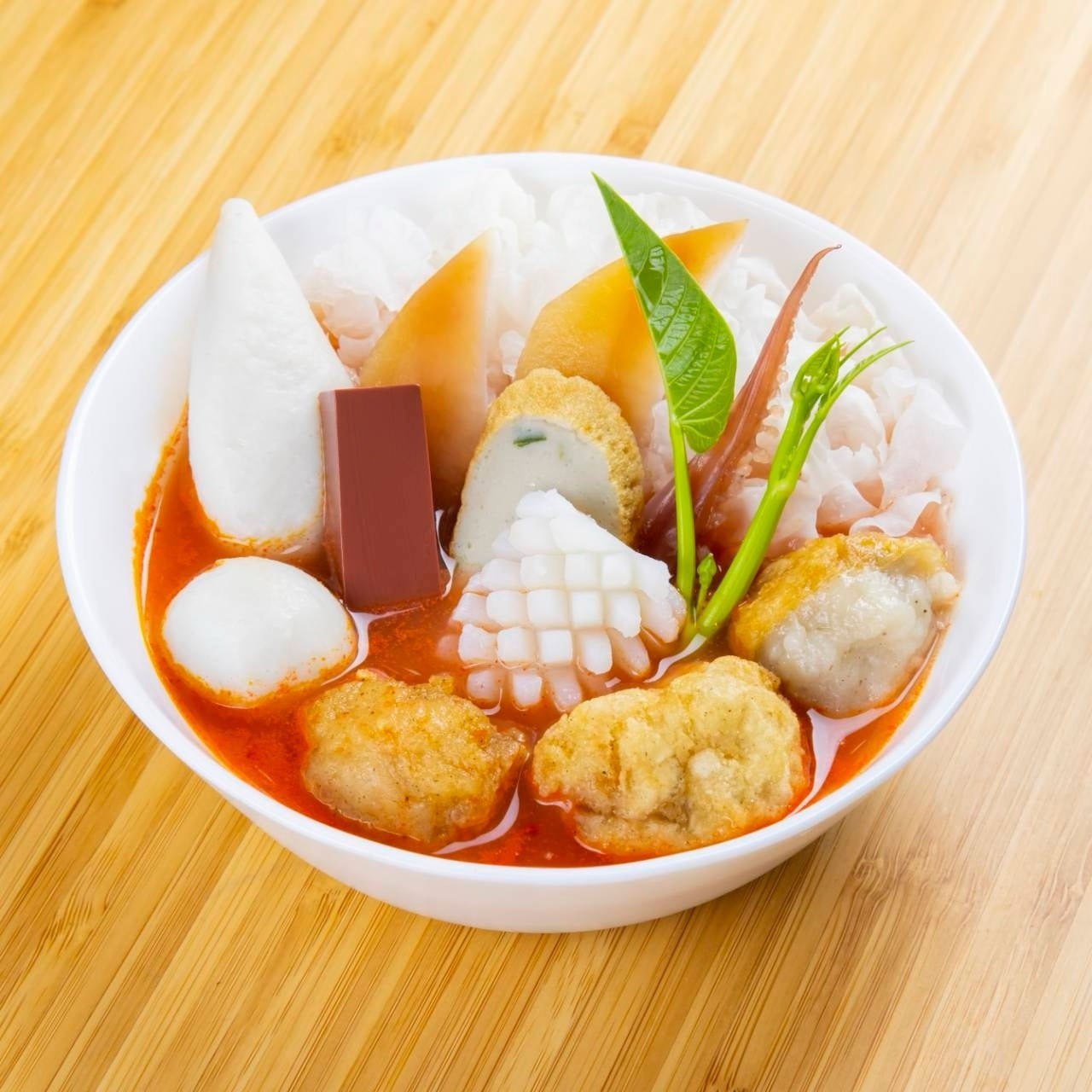 Authentic Thai Yentafo Noodle Soup – Rice Noodles & Broth - 4 Pack