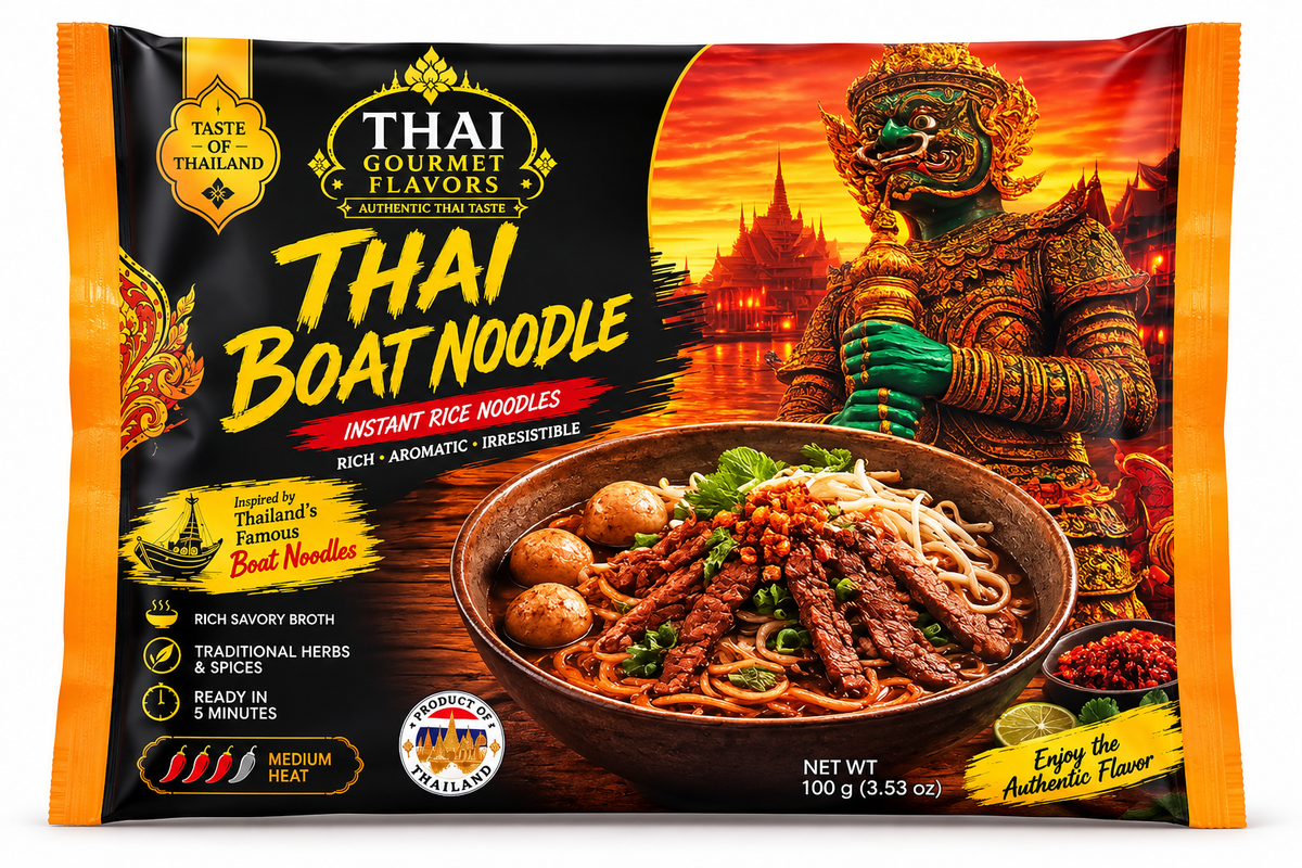 Thai Gourmet Flavors Thai Boat Noodles – Single Pack