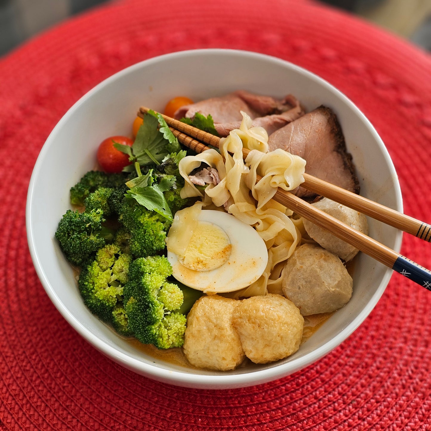 Authentic Northern Thai Khao Soi - Beef Flavor – Noodles & Broth - 4 Pack